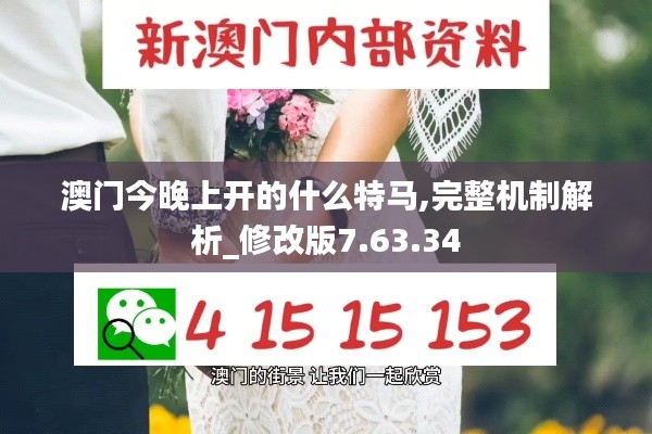 澳门今晚上开的什么特马,完整机制解析_修改版7.63.34