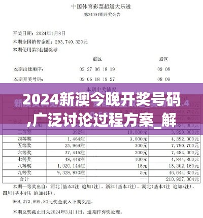 2024新澳今晚开奖号码,广泛讨论过程方案_解密版4.40.36