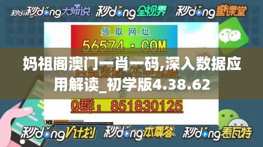 妈祖阁澳门一肖一码,深入数据应用解读_初学版4.38.62