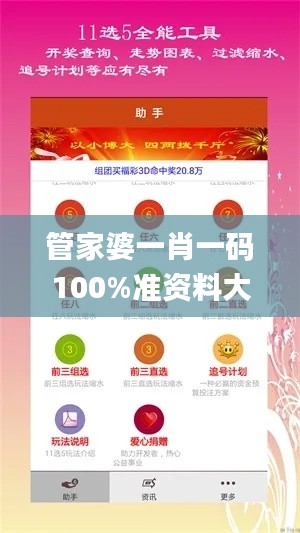 管家婆一肖一码100%准资料大全,最新动向解答解释方案_智力版3.11.73