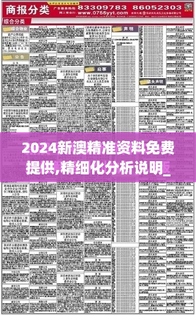 2024新澳精准资料免费提供,精细化分析说明_先锋科技6.48.65