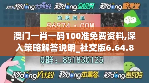 澳门一肖一码100准免费资料,深入策略解答说明_社交版6.64.88