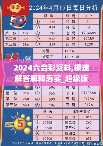 2024六会彩资料,极速解答解释落实_超级版7.68.53